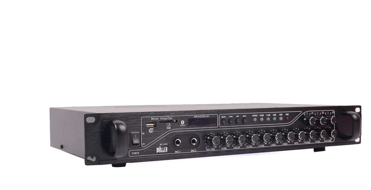 WÖLLER 3 BÖLGE 200 V HAT TRAFOLU MİKSER AMPLİFİKATÖRLER