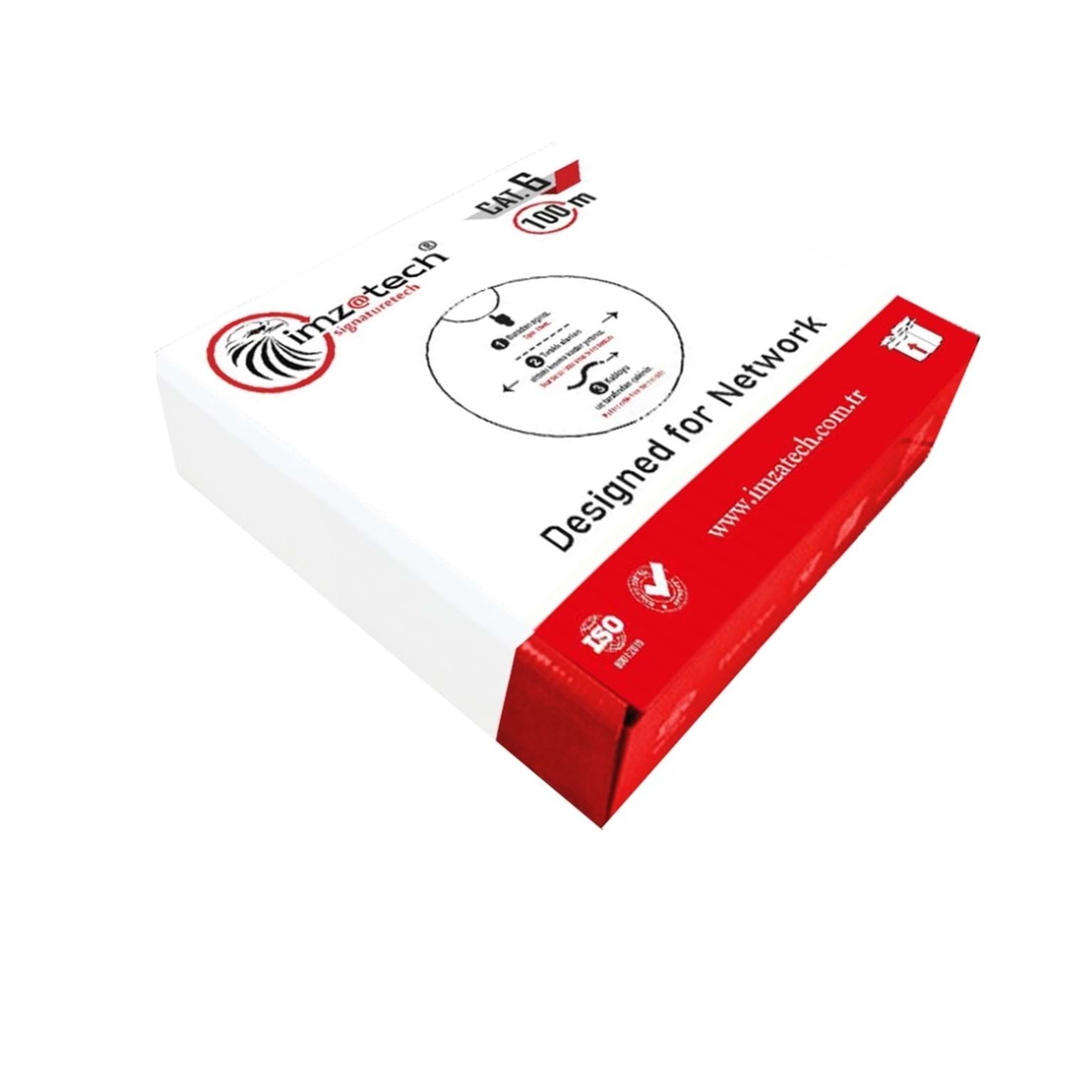 İMZATECH 305 METRE 23 AWG CAT6 KABLO